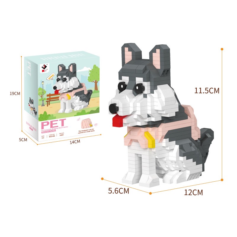 XX WL 9147- 9150 Pet Dog 1000+pcs