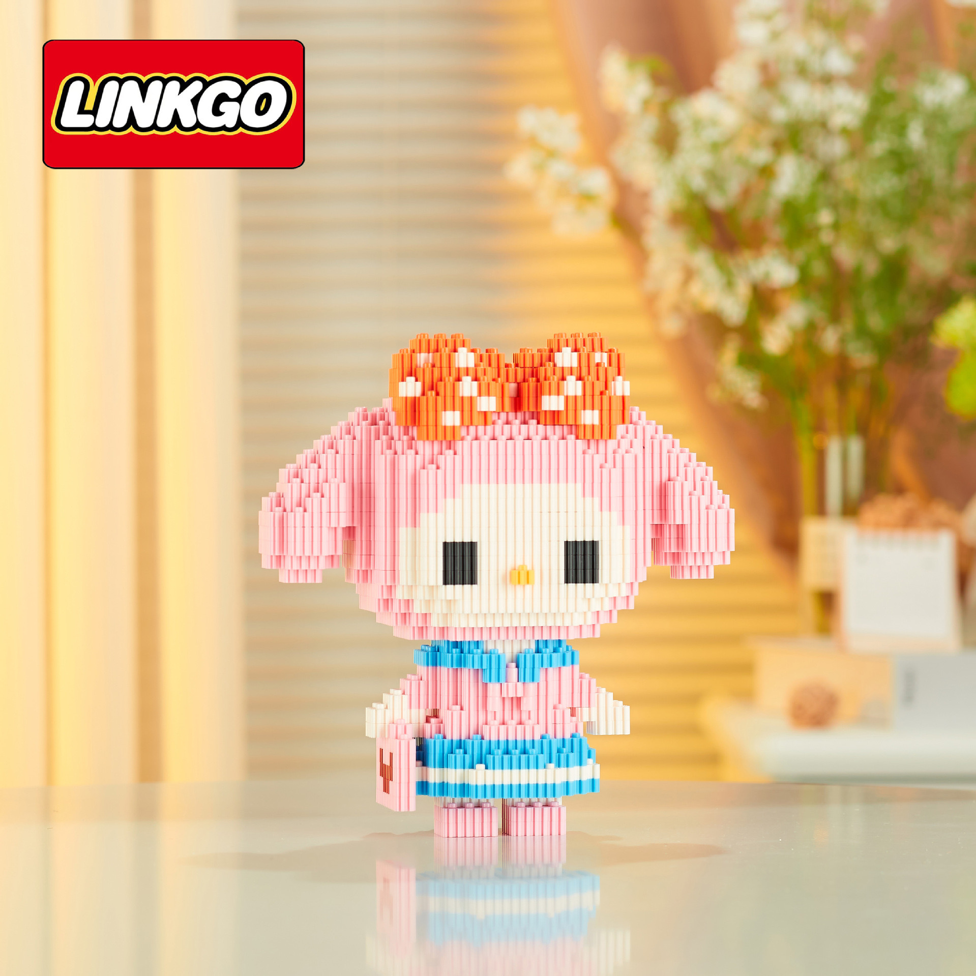 เลโก้นาโนแบบเฟืองไซส์ XXL - Linkgo 68453-68456 Sanrio Costume Set