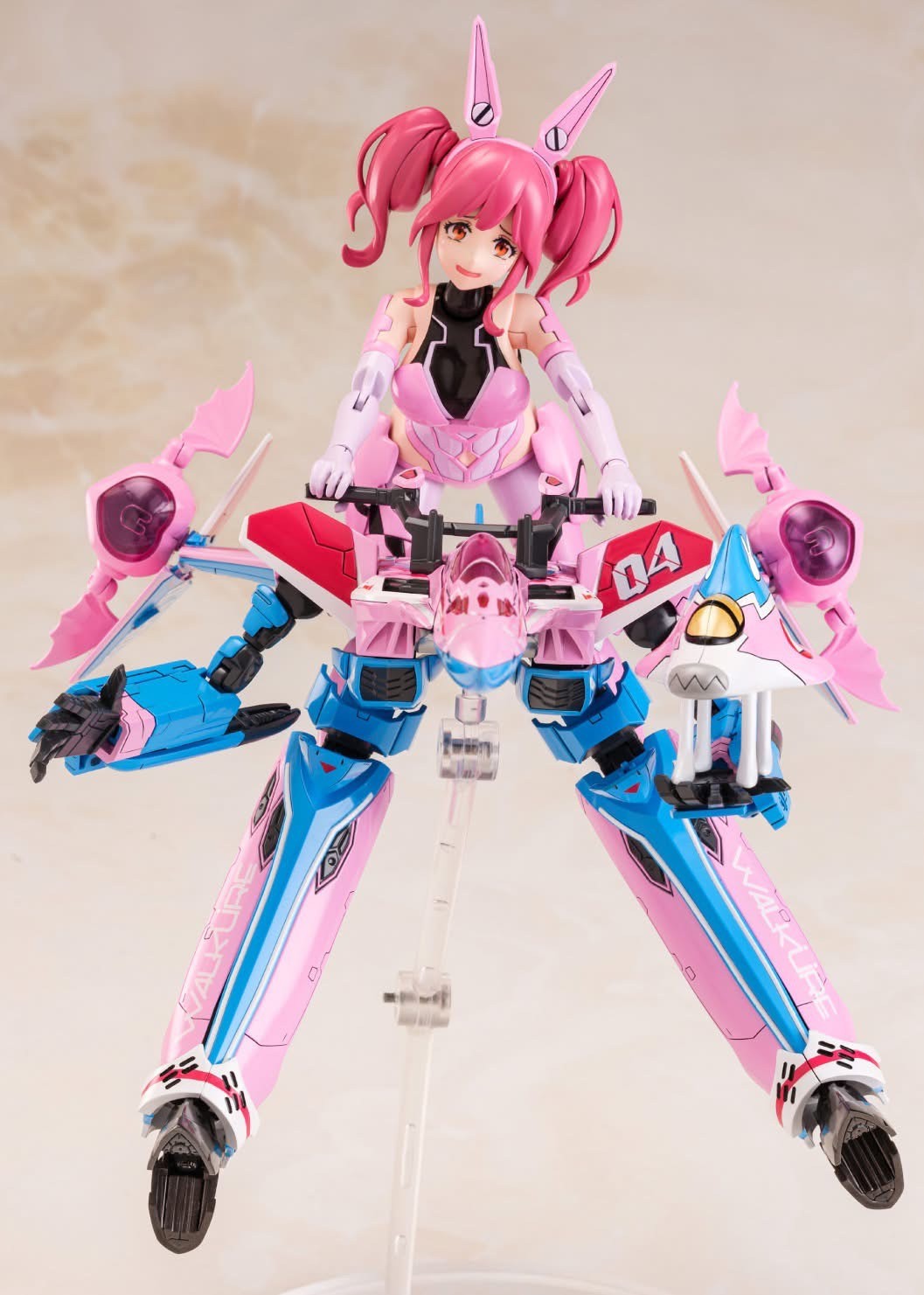 Pre-order : V.F.G. Macross Delta VF-31A Kairos Makina Nakajima Plastic Model Kit by Aoshima (Reissue)