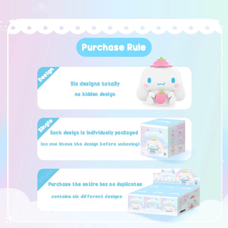พัดลมมือถือ Blindbox Sanrio Kuromi Cinnamoroll Outing Heartbeat Portable Fan by Moetch