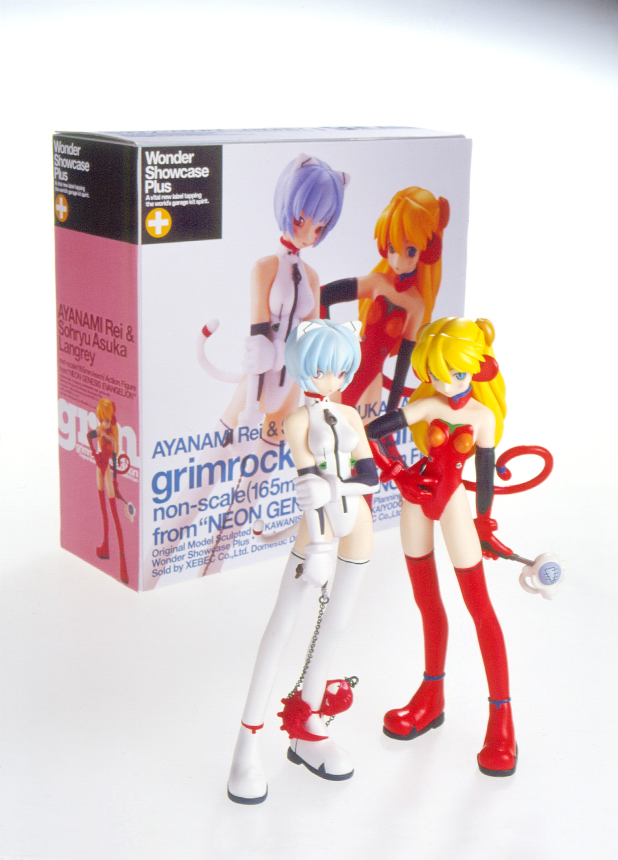Neon Genesis Evangelion - REI AYANAMI & ASUKA LANGLEY SORYU Grimrock Mix Edition by Kaiyodo