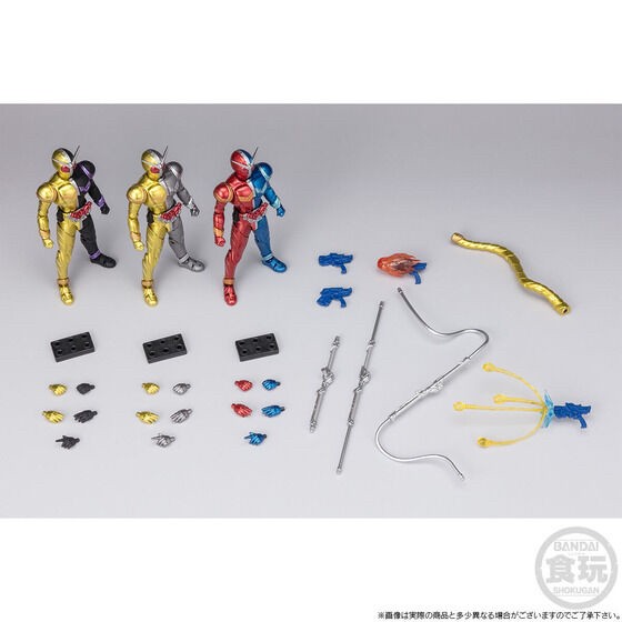 PRE-ORDER : Shodo-XX Kamen Rider W Half Change Set 01 / 02
