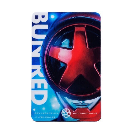 PRE-ORDER : Bakuage Sentai Boonboomger Bunbunker Licensed PIICA+ Clear Pass Case