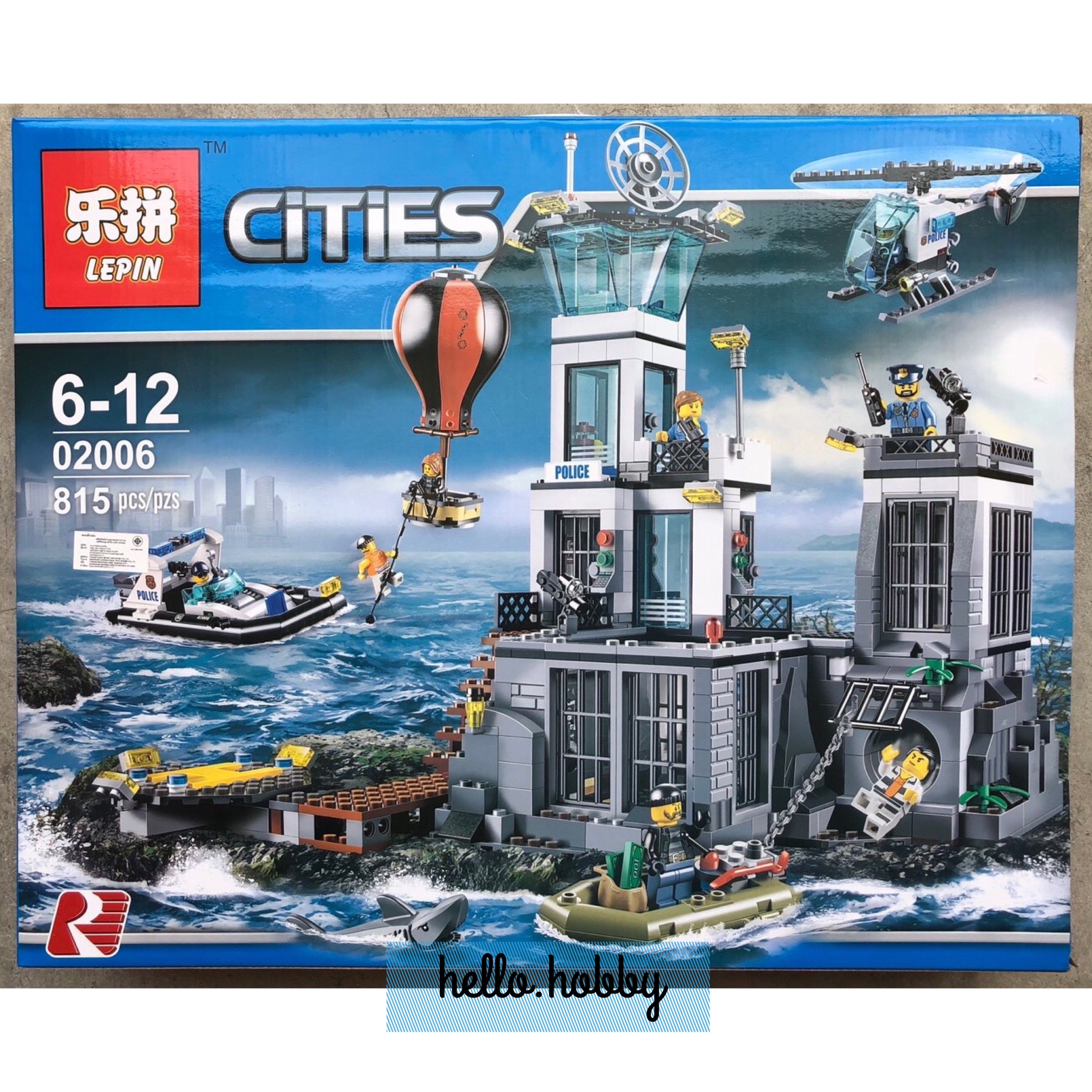 Lepin 02006 Prison Island 815pcs