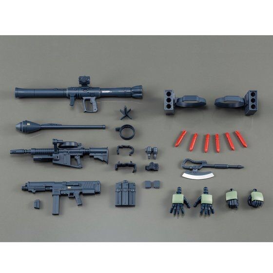 PRE-ORDER : MG 1/100 MS-06F-2 ZAKU II F2 (NEUEN BITTER USE) PLASTIC MODEL