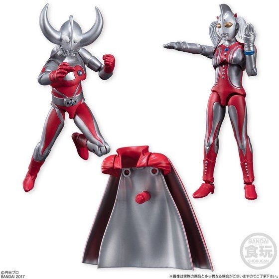 SHODO Ultraman VS PB01 Father & Mother of Ultra with 6 Cloaks Special Set (PB)