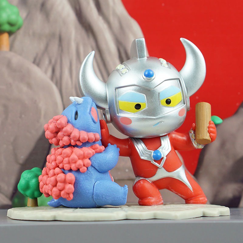 Ultraman - Ultra Battle Armor Q Version Terman Scene by Jin Jiang Toys (Set of 6+2secret)