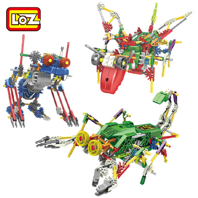 LOZ 3019 Robotic Jungle Scorpion 160pcs (มีมอเตอร์เดินได้)