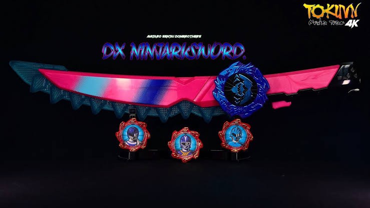 Avataro Sentai Donbrothers - DX NinjarkSword by Premium Bandai (Limited มีกล่องน้ำตาล)