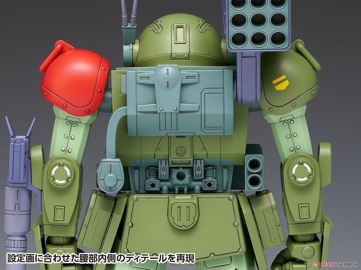 Pre-order : 1/24 Scale Armored Trooper Votoms Scopedog Red Shoulder Custom Plastic Model Kit by WAVE