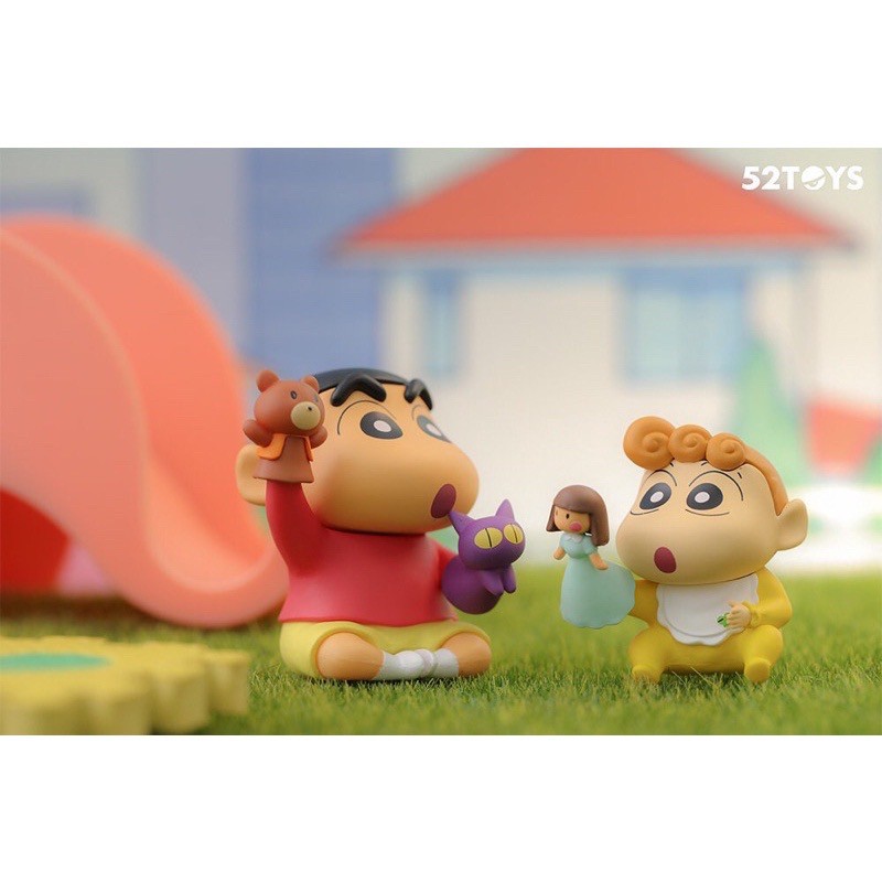 Crayon Shinchan Daily Activities Series by 52Toys (Set of 6+1secret)