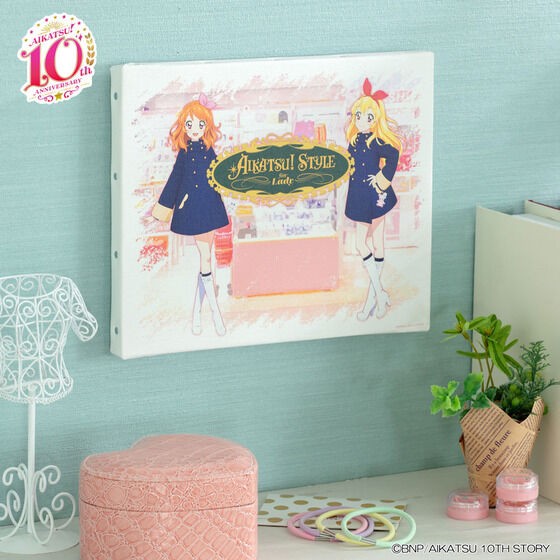 PRE-ORDER : AIKATSU! STYLE for Lady & Aikatsu! Design Mart Canvas Art