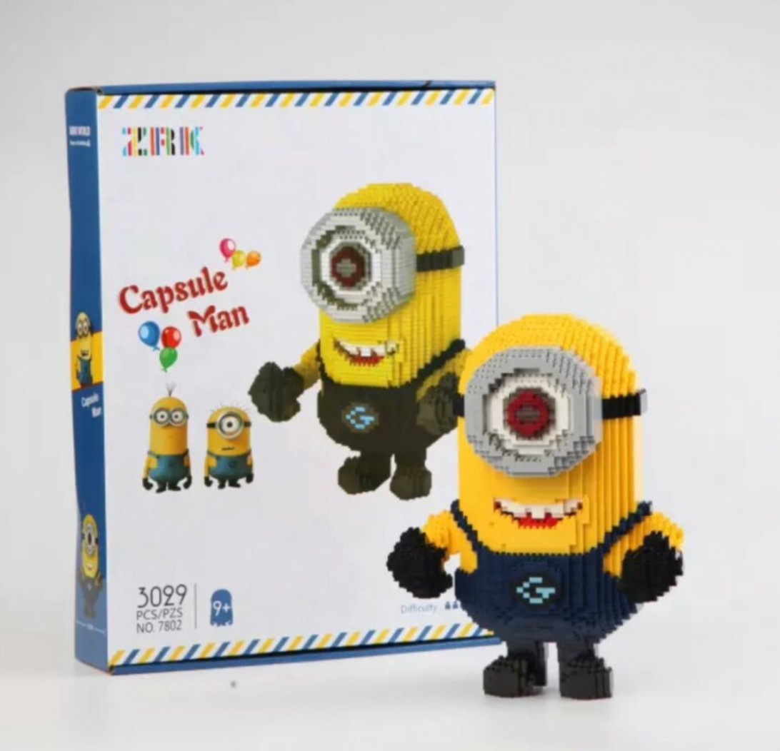 ZRK 7802 Minion Carl 3029pcs