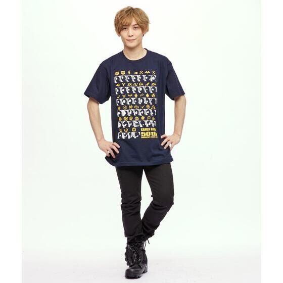 PRE-ORDER : Kamen Rider 50th Kamen Rider Revice & Kamen Rider Series Profile T-shirt