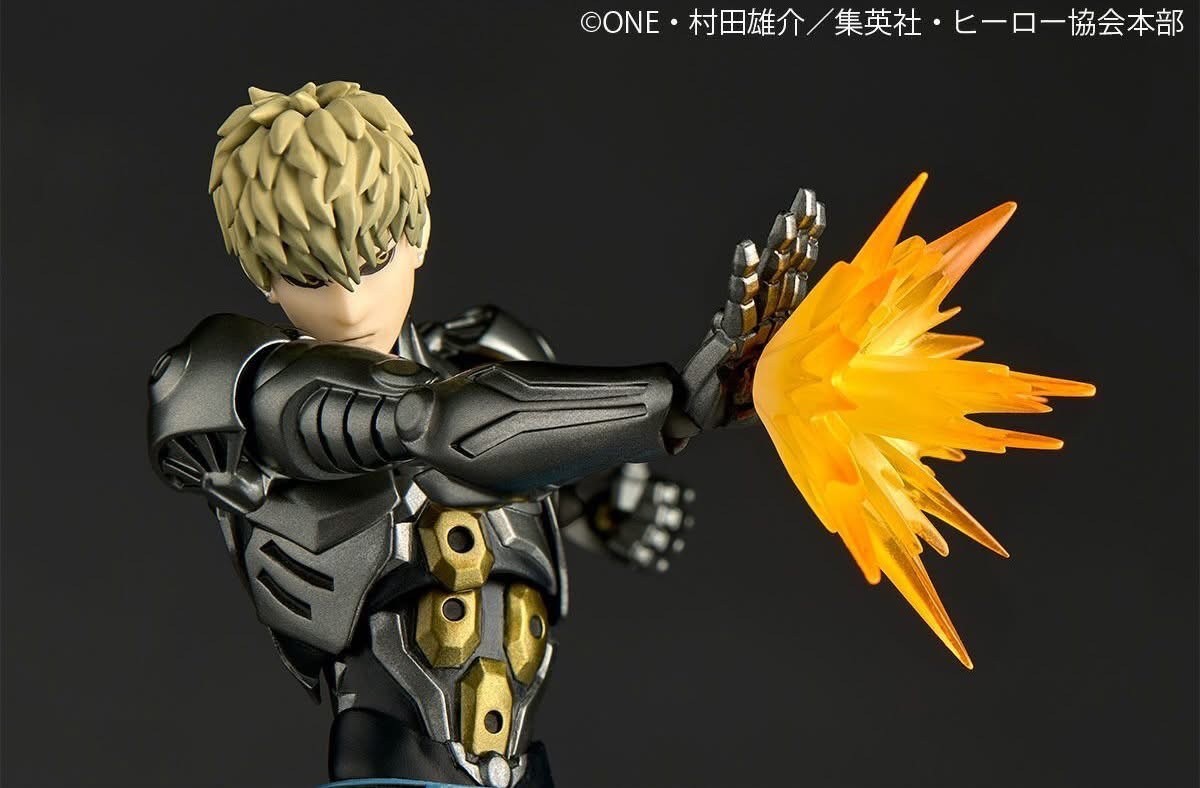 Pre-order : Revoltech Amazing Yamaguchi Genos (ONE-PUNCH MAN) Action Figure [with Bonus] by Kaiyodo