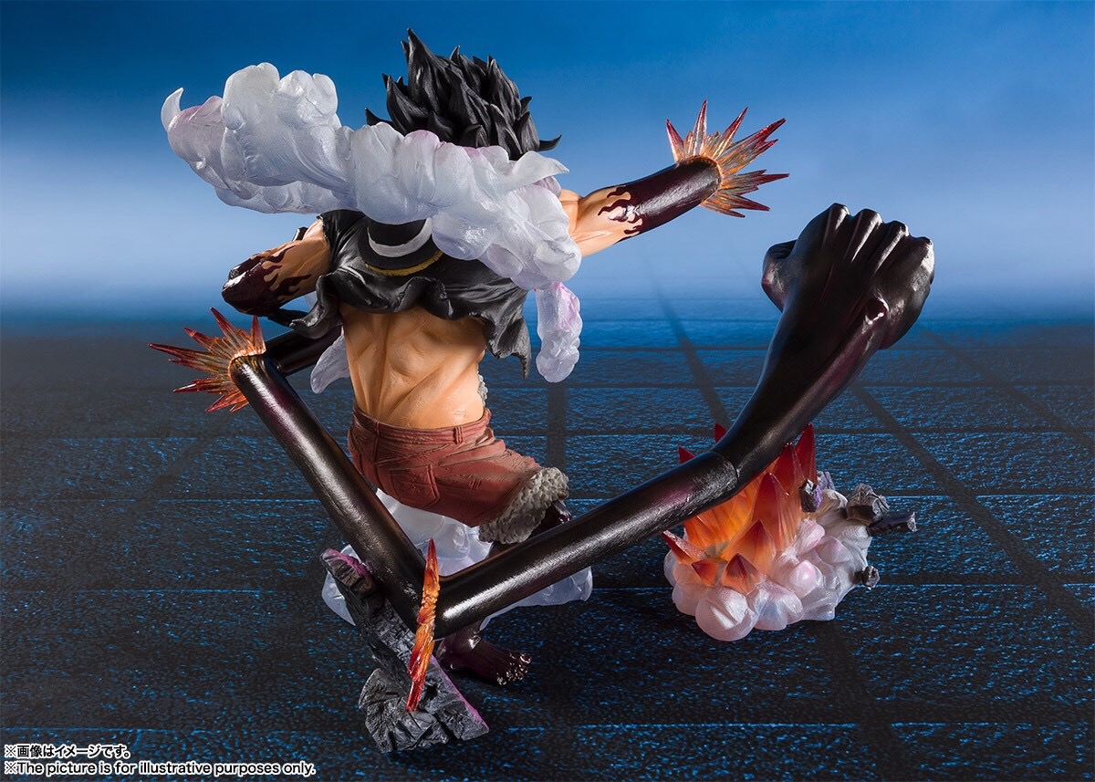 Pre-order : FIGUARTS ZERO ONE PIECE - MONKEY D. LUFFY GEAR 4 - SNAKEMAN KING COBRA - PVC FIGURE