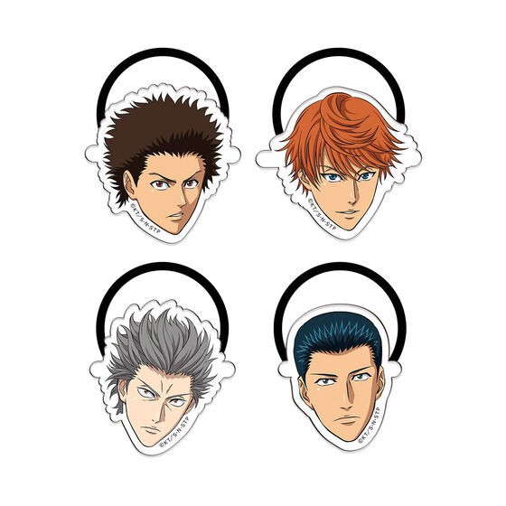 PRE-ORDER : [New Prince of Tennis The Prince Goes Abroad Highlights] Accessory Rubber Collection Complete Set