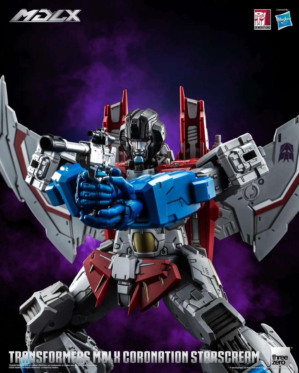 Pre-order : Transformers MDLX Coronation Starscream by Threezero
