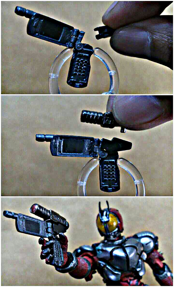 S.I.C Vol.29 Masked Rider Faiz Blaster Form & Auto Vajin by Bandai