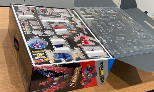 DX SOUL OF CHOGOKIN Volt in Box Voltes V by Bandai (มีกล่องน้ำตาล)(มีเสียง)