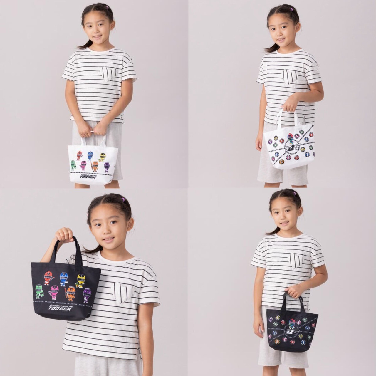 PRE-ORDER : Ressha Sentai ToQger Deformed Mini Tote