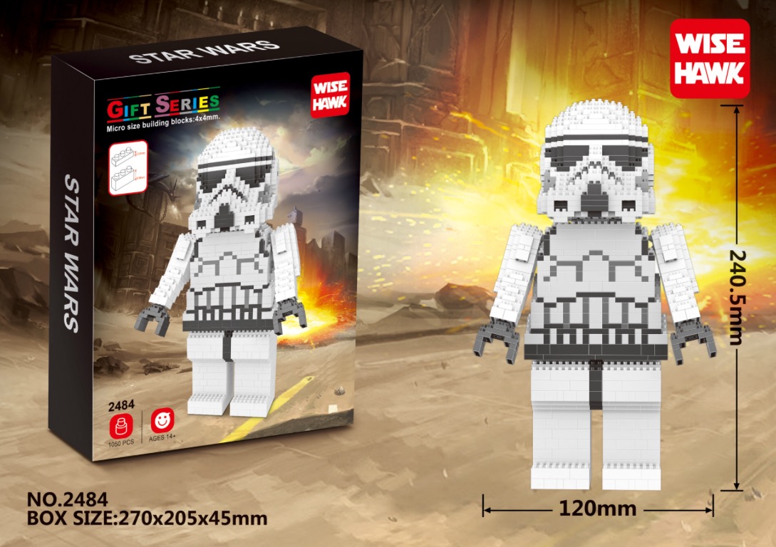 Wise Hawk 2484 Stormtrooper 1050pcs