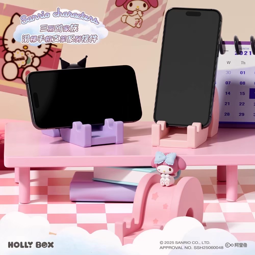 ที่วางมือถือ ลิขสิทธิ์แท้ Sanrio Characters Sliding Mobile Holder by Holly Box