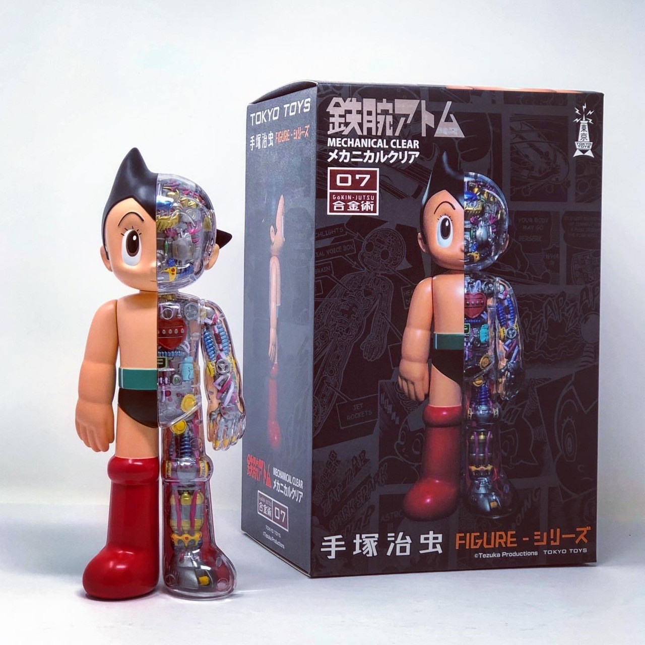 Astro Boy Mechanical Clear Version Alloy Figure by Tokyo Toys
