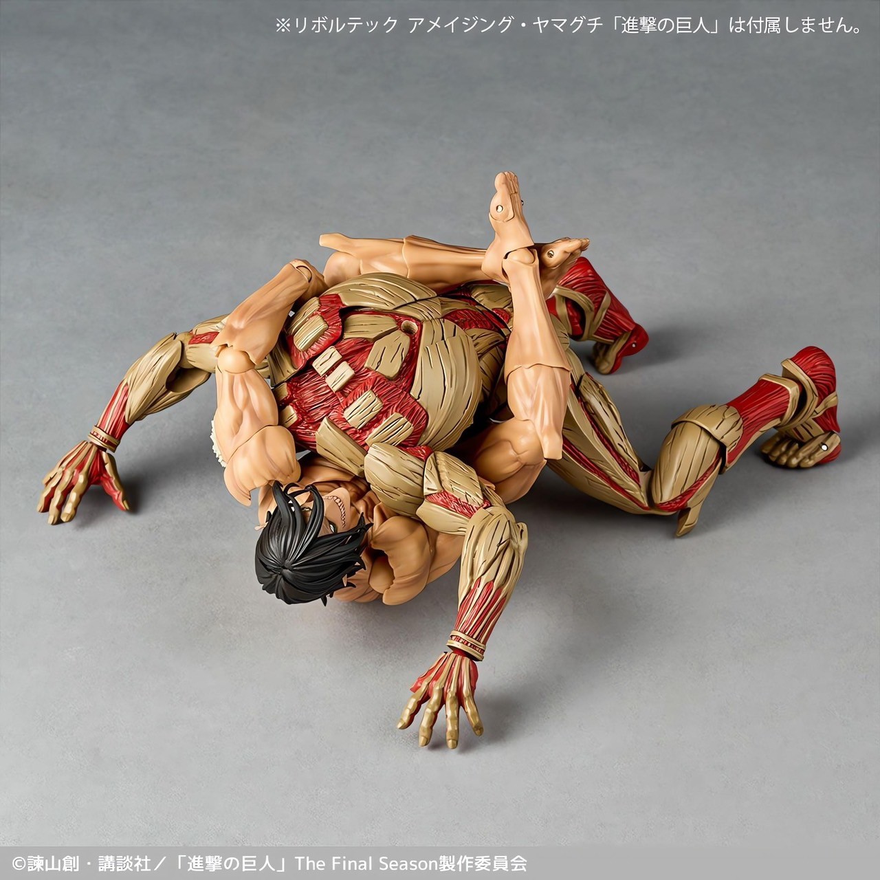 Pre-order : Revoltech Amazing Yamaguchi Attack on Titan Armored Titan by Kaiyodo