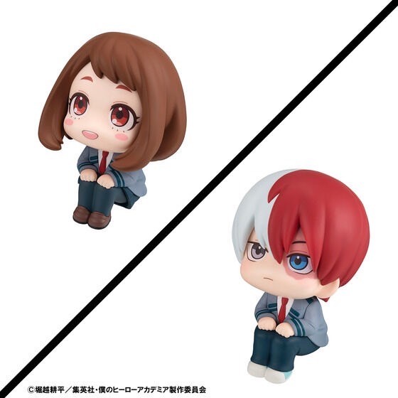 PRE-ORDER : Rukappu My Hero Academia Ochako Uraraka/Shoto Todoroki Set [Limited cushion included]