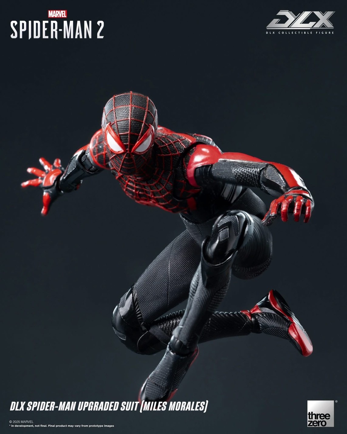 Pre-order : Marvel’s Spider-Man 2 DLX Spider-Man Upgraded Suit (Miles Morales) by Threezero