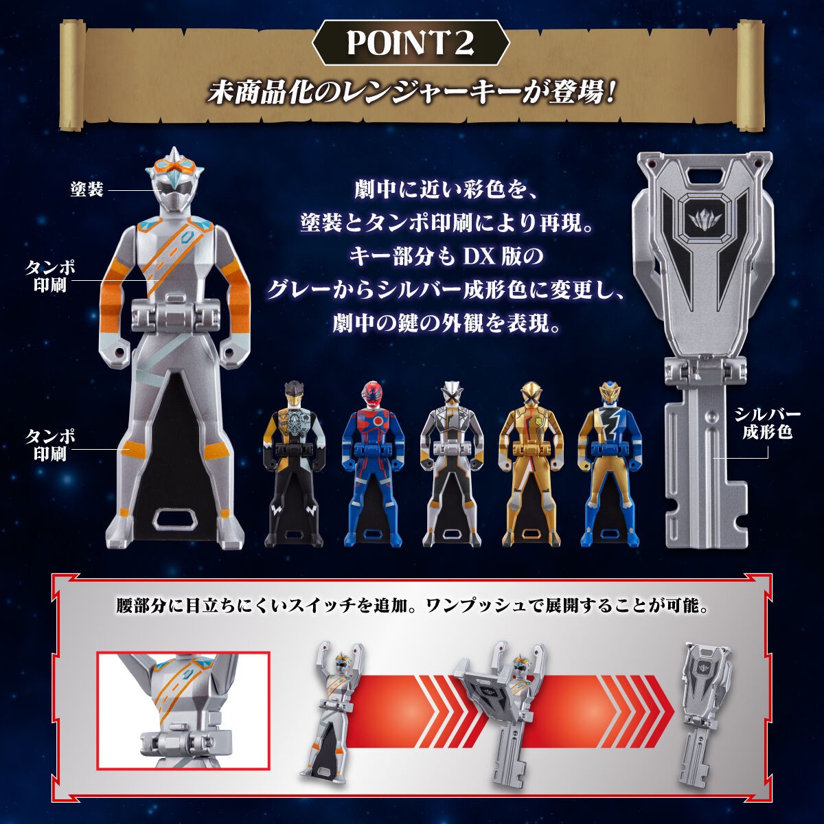 Kaizoku Sentai Gokaiger - Gokai Tsuika Unit -MEMORIAL EDITION- by Premium Bandai (Limited มีกล่องน้ำตาล)