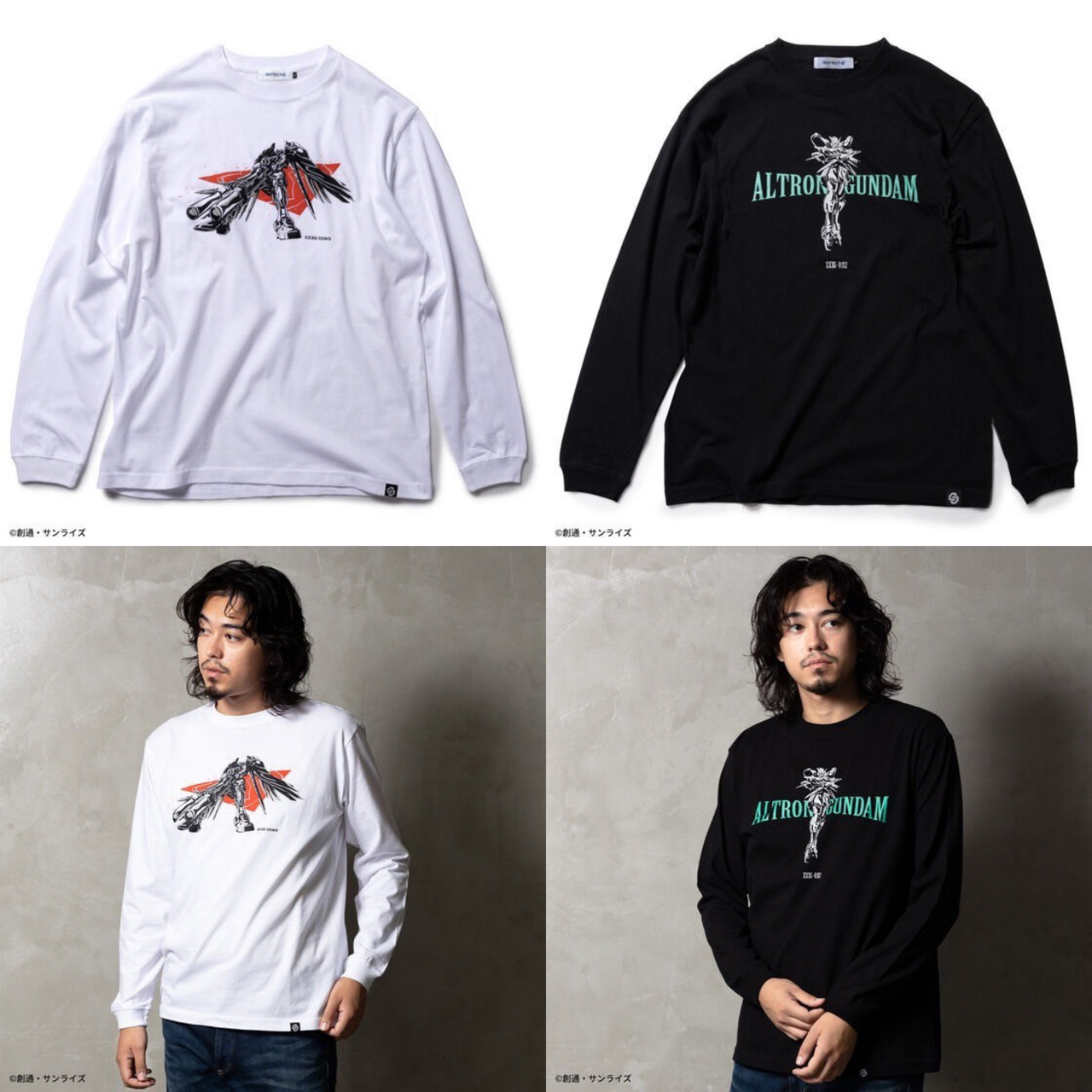 PRE-ORDER : STRICT-G "New Mobile Report Gundam W Endless Waltz" Long Sleeve T-shirt