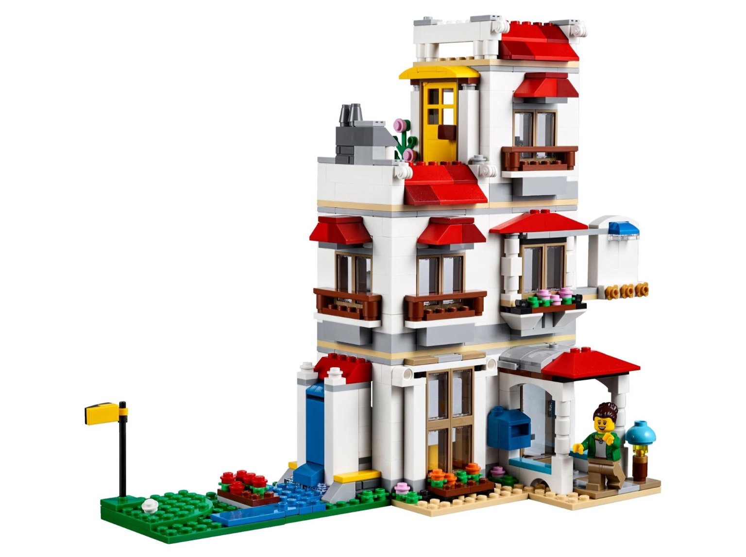 Lele 33078 Ninjago Modular Family Villa 738pcs