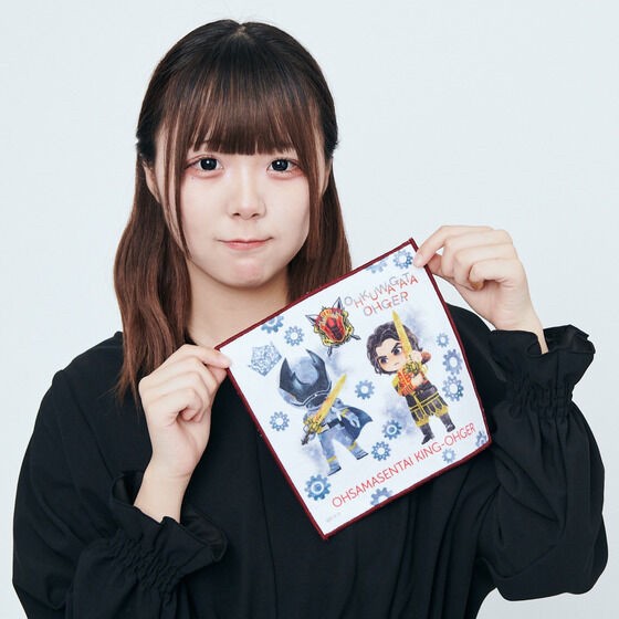 PRE-ORDER : Ohsama Sentai King-Ohger Deformed Mini Towel Ohkuwagata Ohger/Rcules Husty