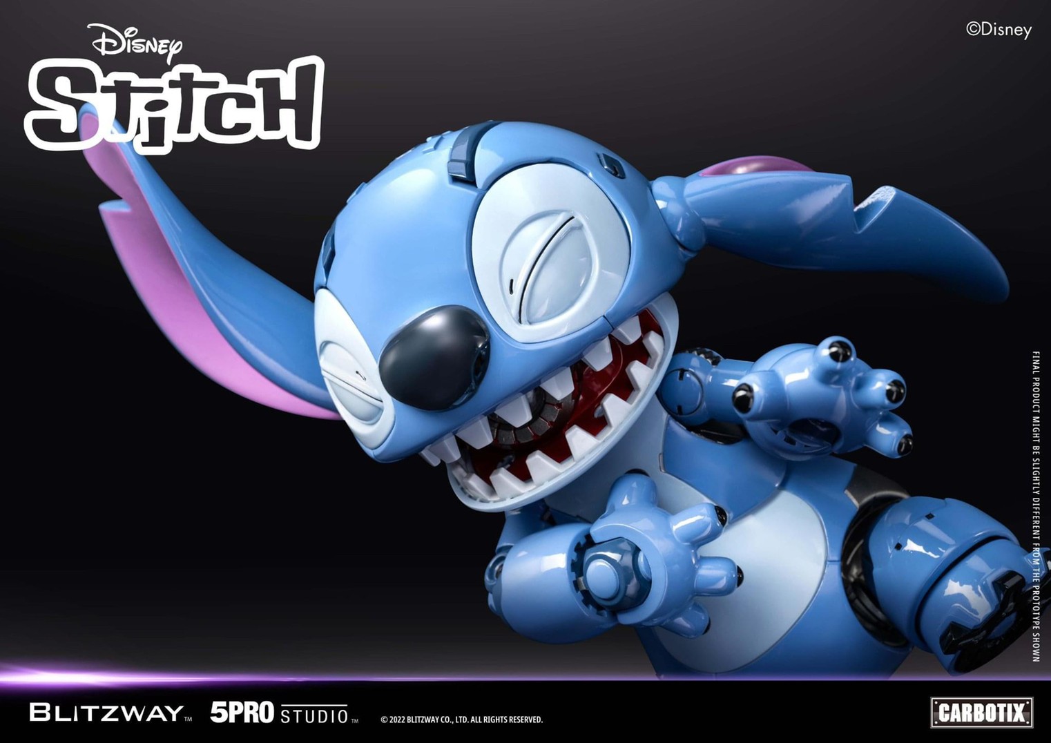 CARBOTIX Disney Characters Series Mickey Mouse / Donald Duck / Stitch by Blitzway x 5Pro Studio