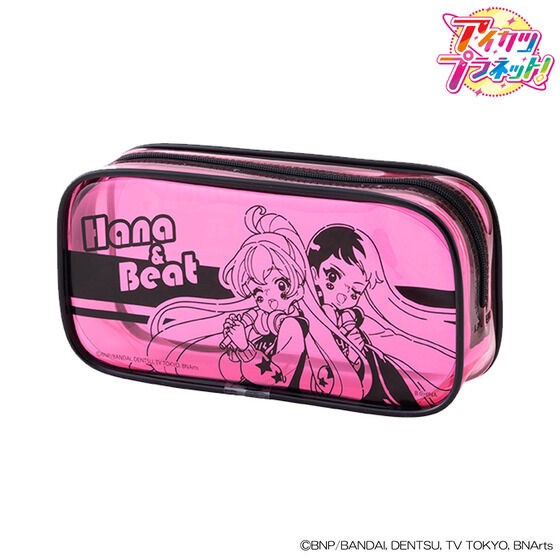 PRE-ORDER : Aikatsu! Design Mart Clear Pen Pouch (music ver.)