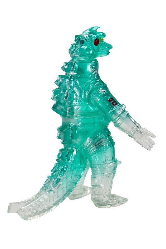 Godzilla - CCP Middle Size Series Godzilla EX Vol.5 Mechagodzilla (1974) Clear Green Ver. Soft Vinyl by CCP (Lot JP)