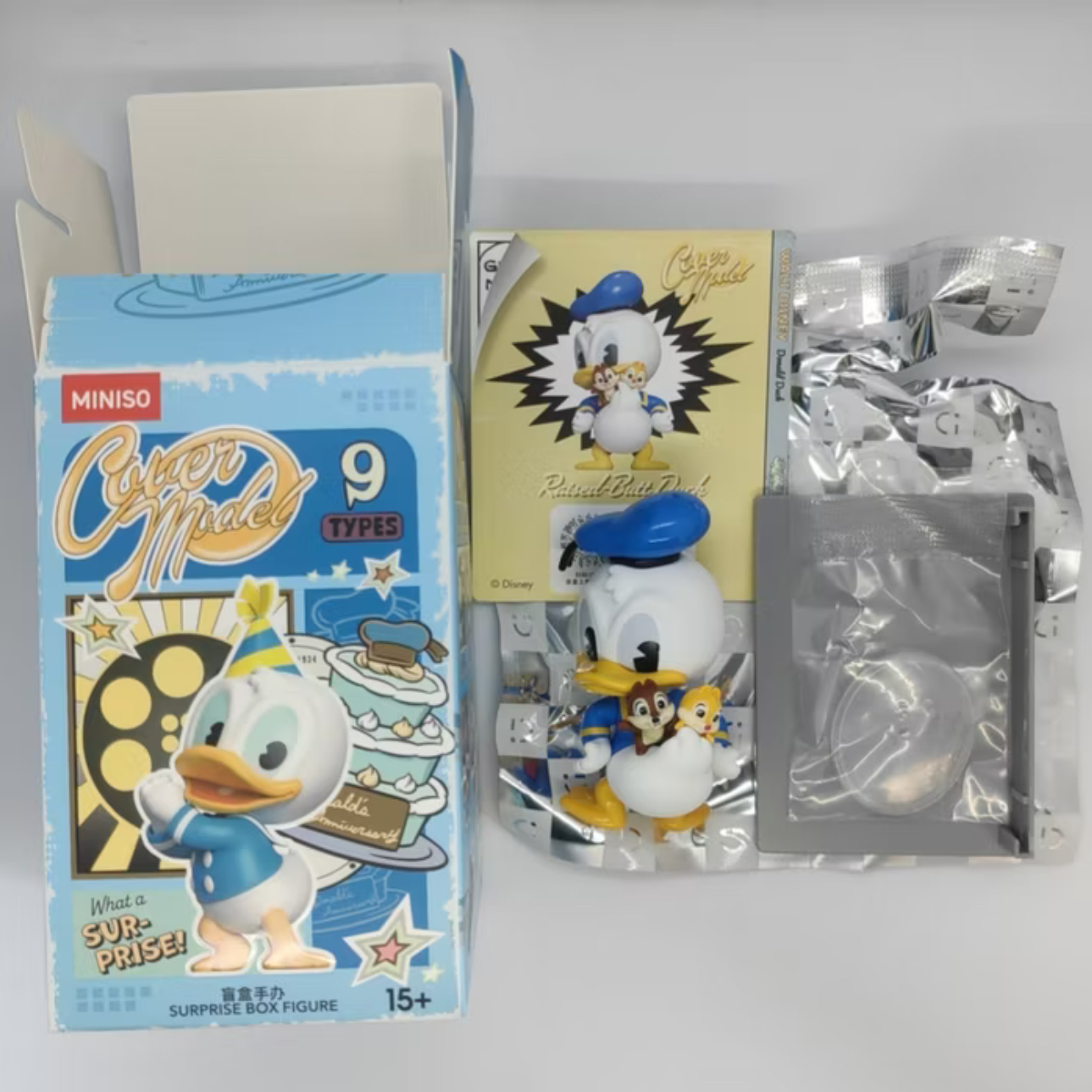 โมเดล ได้ 1 ตัว | Disney - Donald Duck Cover Model Series by Miniso