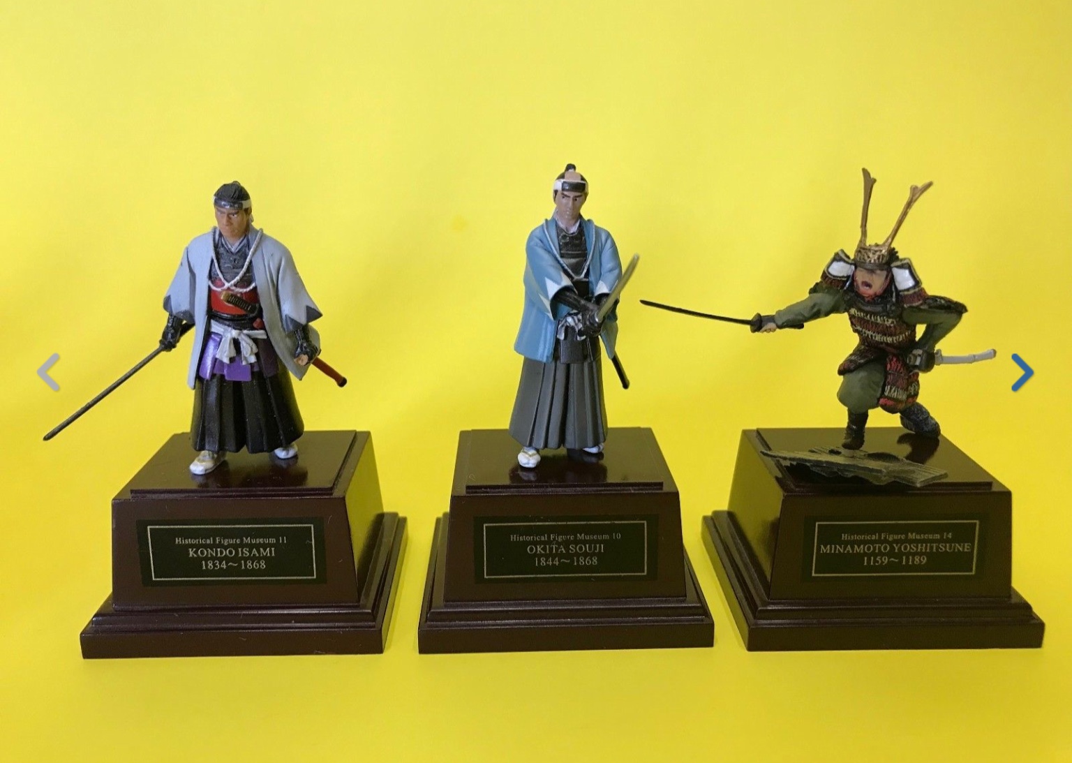 Historical Figure Museum Part 2 by F-Toys (Set of 10)