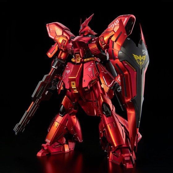 PRE-ORDER : MG 1/100 THE GUNDAM BASE LIMITED MSN-04 SAZABI VER.KA (SPECIAL COATING VER.) PLASTIC MODEL