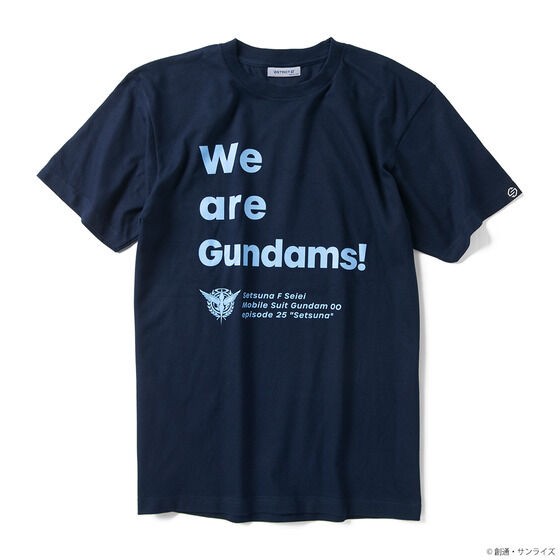 PRE-ORDER : STRICT-G "Mobile Suit Gundam 00" Famous Lines T-shirt