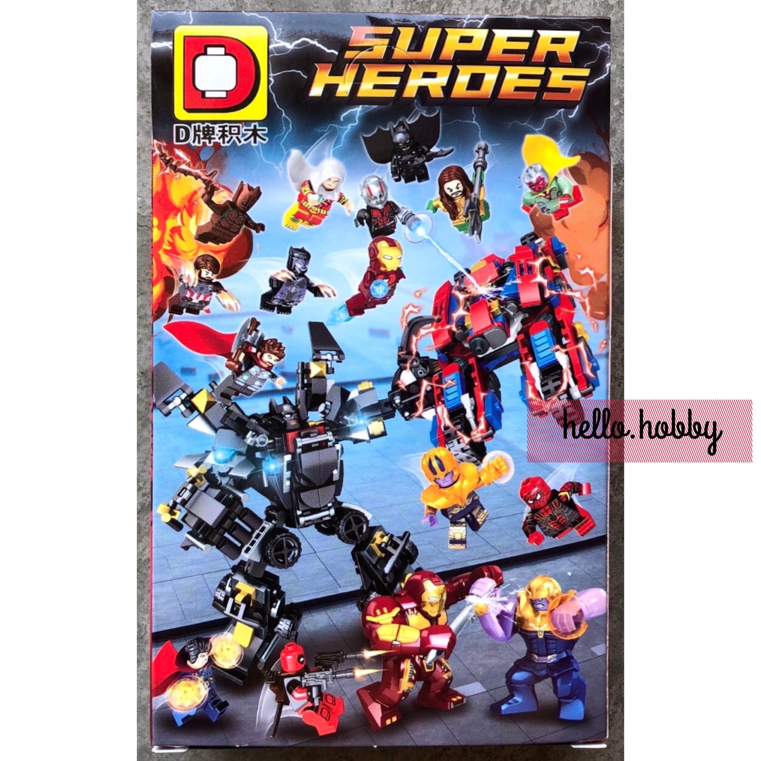 DLP 9086 Super Heroes