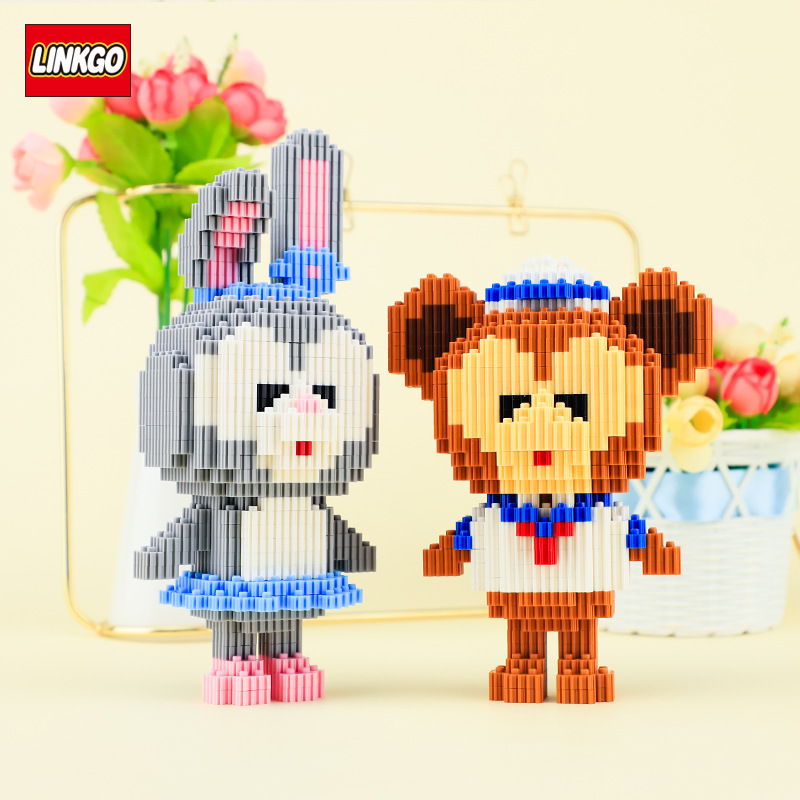 Linkgo 68205-68208 Animals (แบบเฟือง)