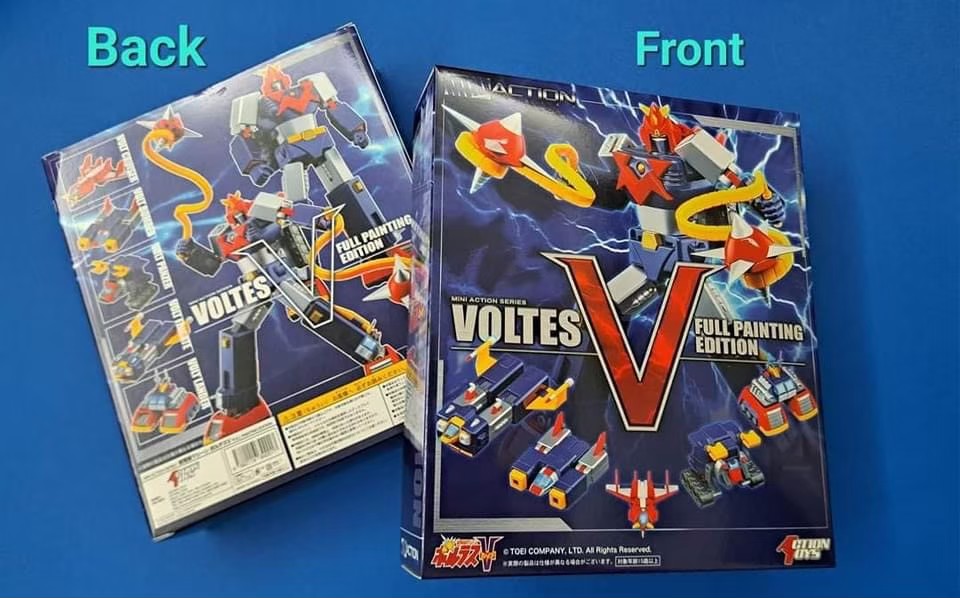 *ACGHK 2024 Event Exclusive* Mini Action - Voltes V Full Painting Edition by Action Toys