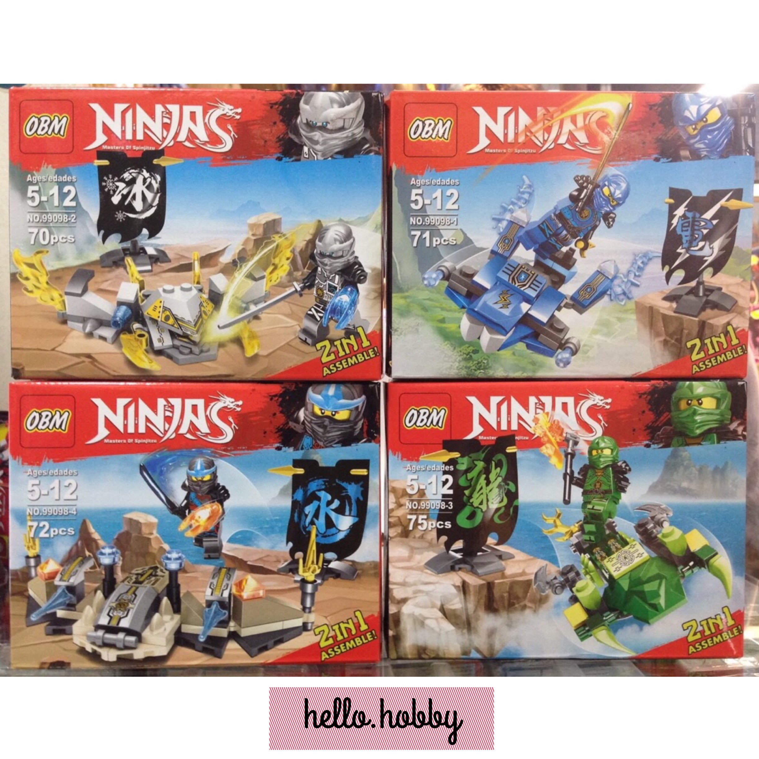 OBM 99098 1-4 Ninjago