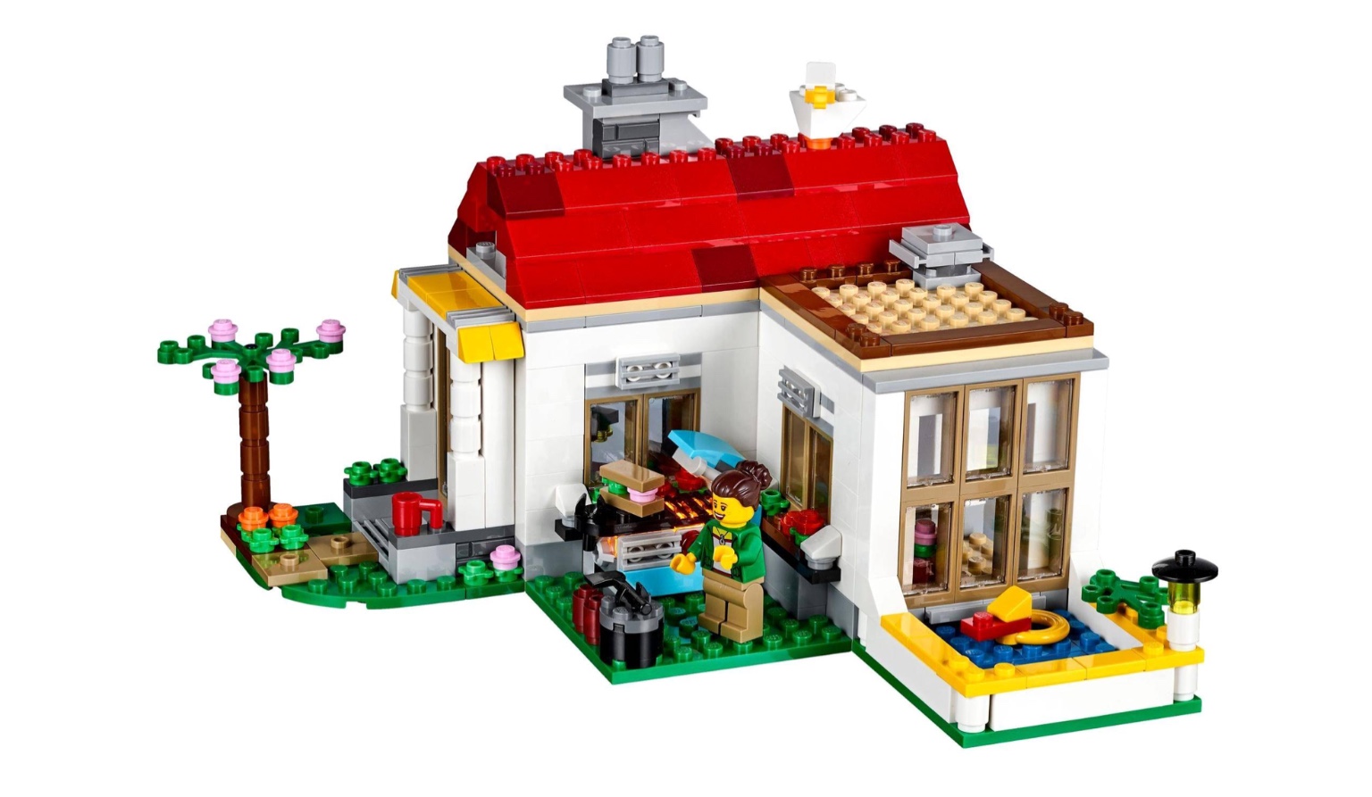 Lele 33078 Ninjago Modular Family Villa 738pcs