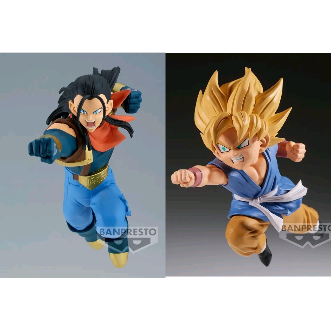 Pre-order : DRAGON BALL GT MATCH MAKERS SUPER SAIYAN SON GOKU VS SUPER #17