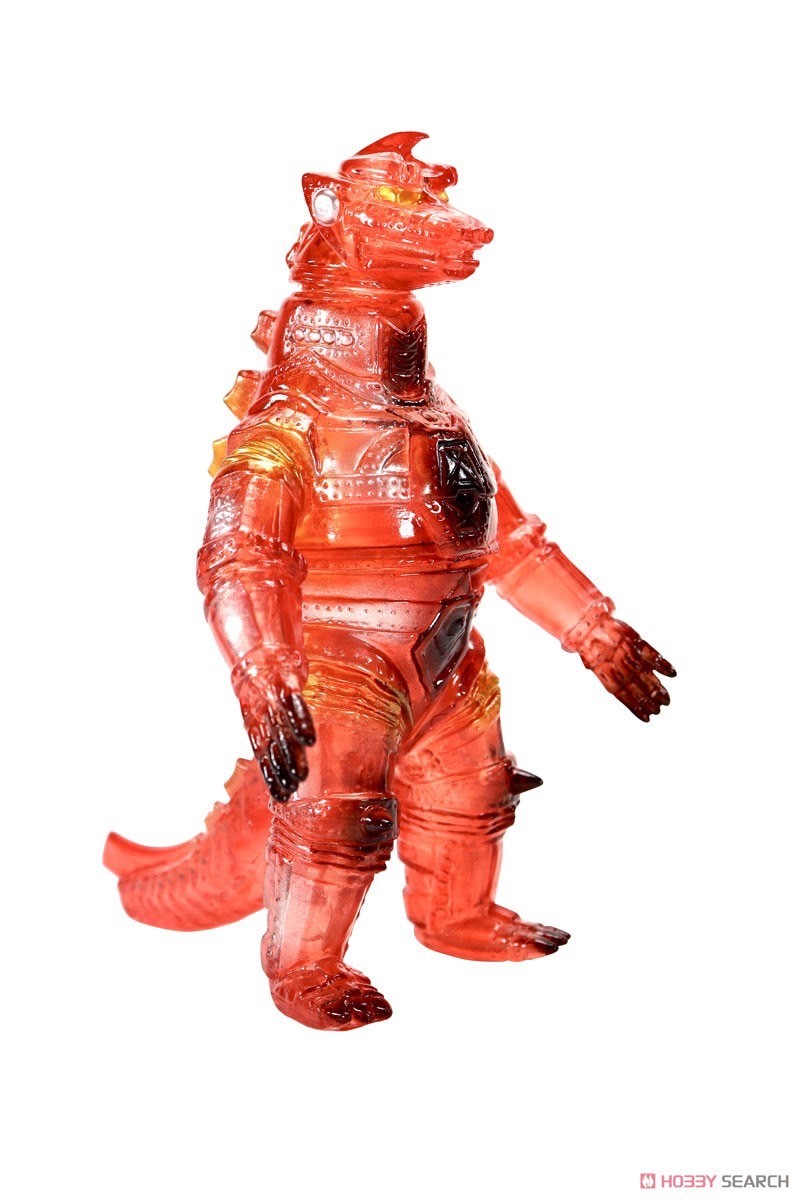 Godzilla - CCP Middle Size Series Godzilla EX Vol.4 Mechagodzilla (1974) Clear Red Ver. Soft Vinyl (Lot JP) by CCP
