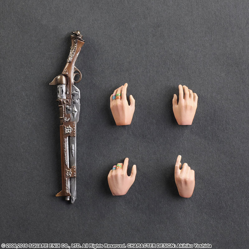 Final Fantasy Xll Play Arts Vaan / Ashe / Balthier / Gabranth by Square Enix (Set of 4)